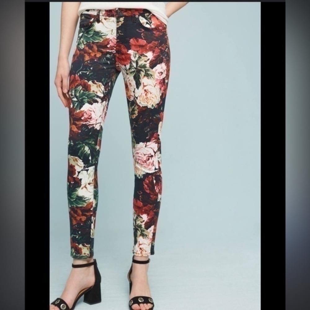 ▶️ 7 For All Mankind ◀️ Victorian Garden Ankle Skinny Size 27